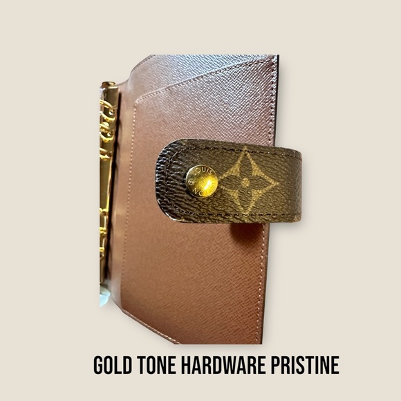 BNIB Louis Vuitton Medium Monogram 6-Ring Agenda Cover & Cloth & Paper bundle - Picture 5 of 12